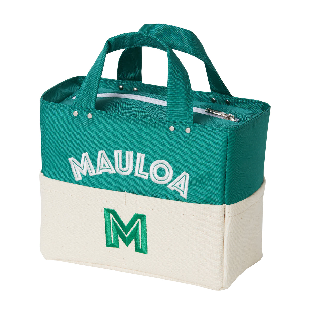 カートバッグ 帆布×グリーン MAULOA GOLF